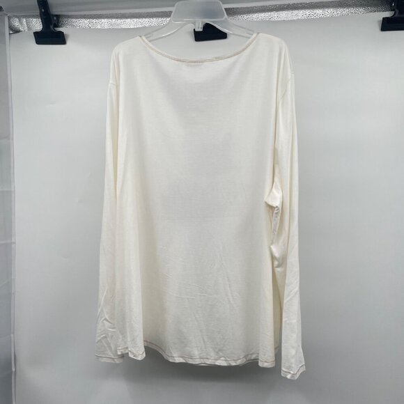 Zenergy by Chicos Womens Sequined Top Long Sleeve Multicolor Size XXL - Picture 7 of 9